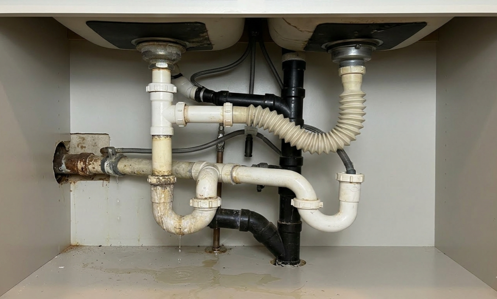 plumbing whole home repipe slab leak pex replacement (5)
