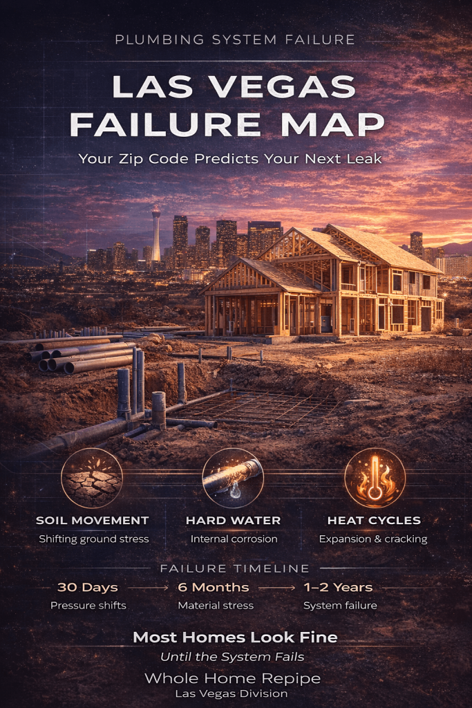 Plumbing system failure risks in las vegas Your Zip Code Predicts Your Next Leak