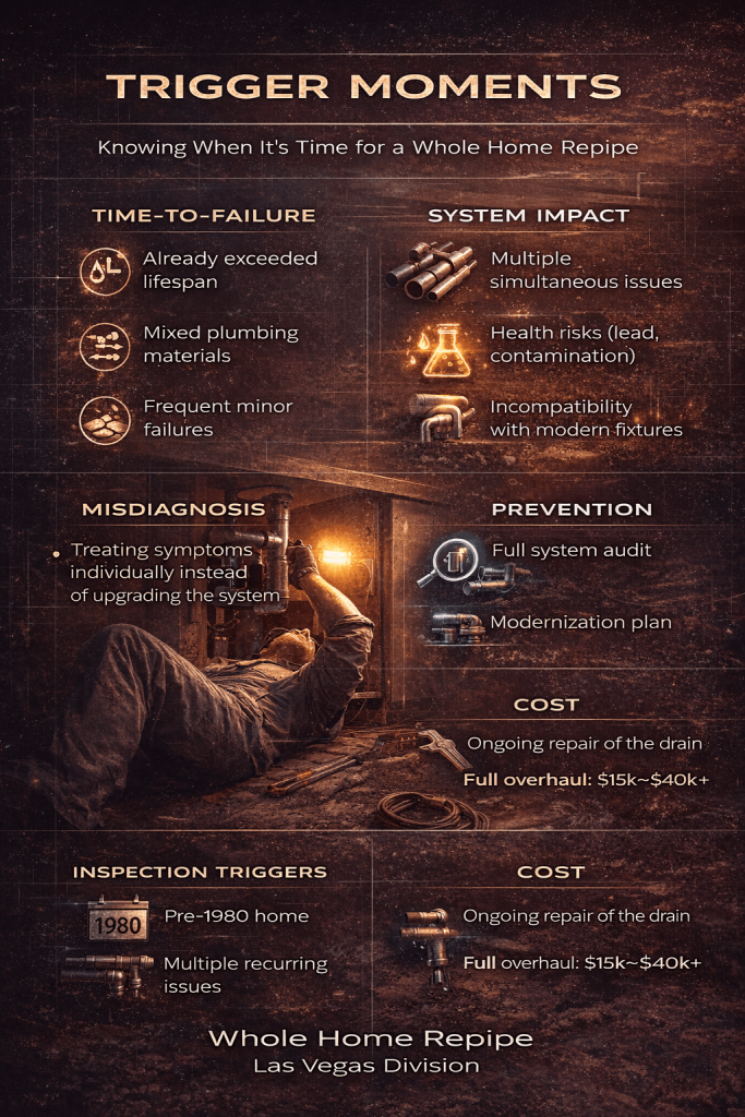 03 home repiping trigger moments infographic - Most Vegas Homes Look Fine… Until They Don’t