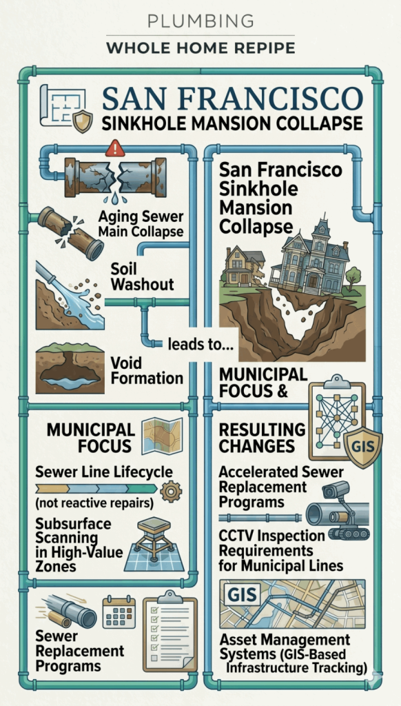 plumbing whole home repipe san francisco mansion sinkhole (2)