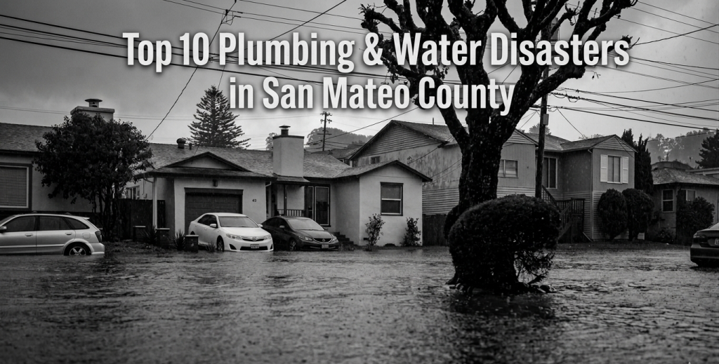 top 10 plumbing & water disasters in san mateo county california whole home repipe