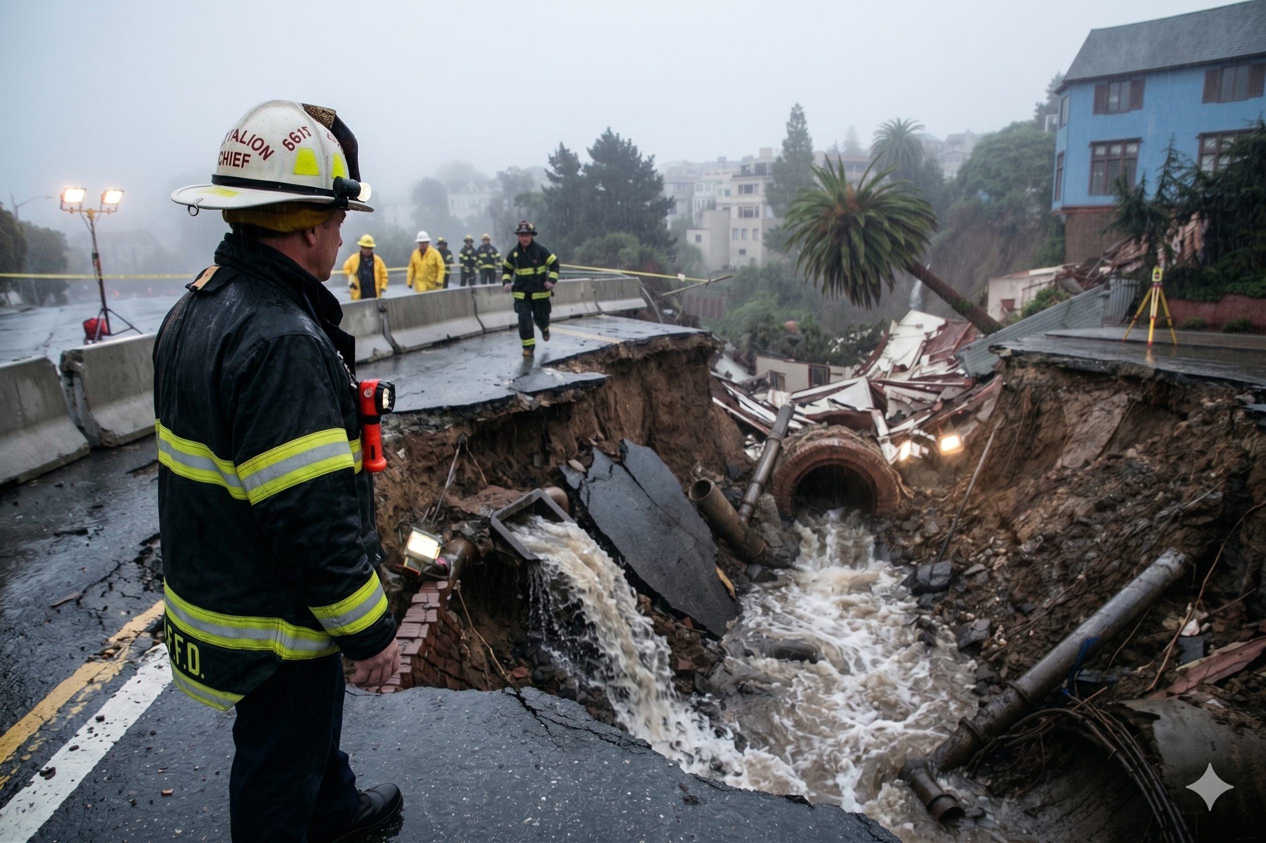 Evansville Water Pressure Instability and Pipe Fatigue Risks 29 Sinkhole In San Francisco Bay Area Plumbing Whole Home Repipe 3