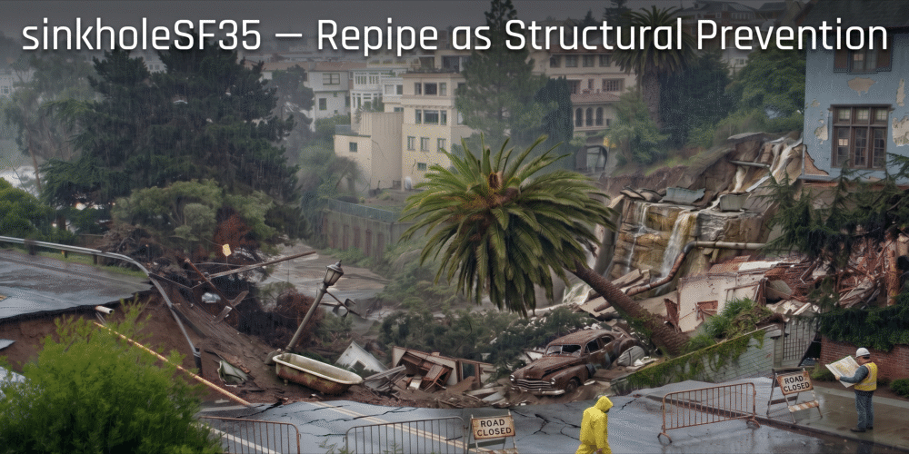 35 san francisco sinkhole plumbing whole home repipe