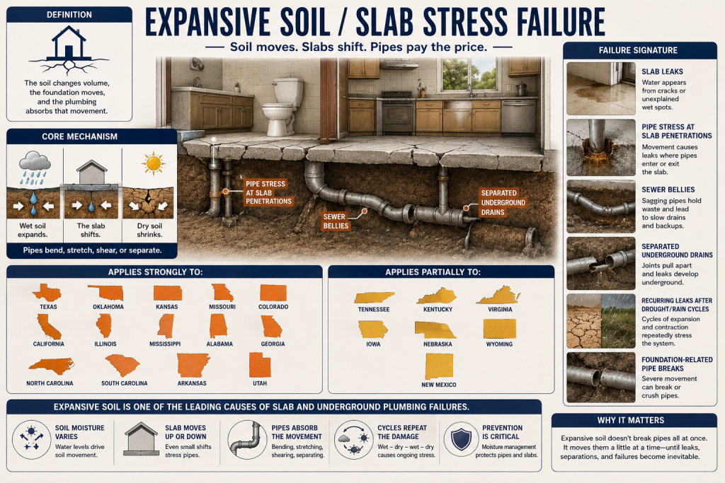expansive soil slab stress failure plumbing whole home repipe (1)