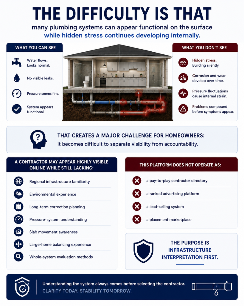 How Trust Is Engineered (Not Claimed) how trust is engineered (not claimed) finding contractors plumbing whole home repipe (2)