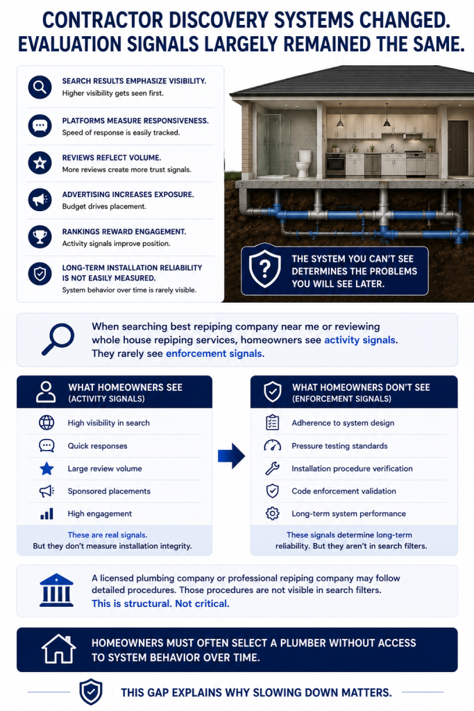 How Trust Is Engineered (Not Claimed) how trust is engineered (not claimed) finding contractors plumbing whole home repipe (4)