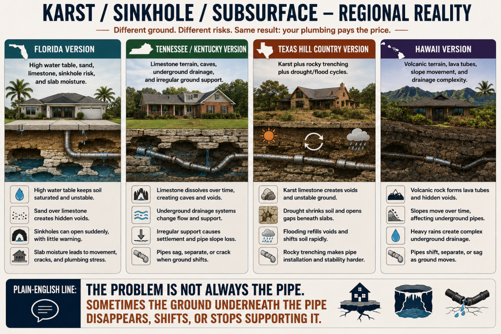 karst sinkhole subsurface void failure plumbing whole home repipe (1)