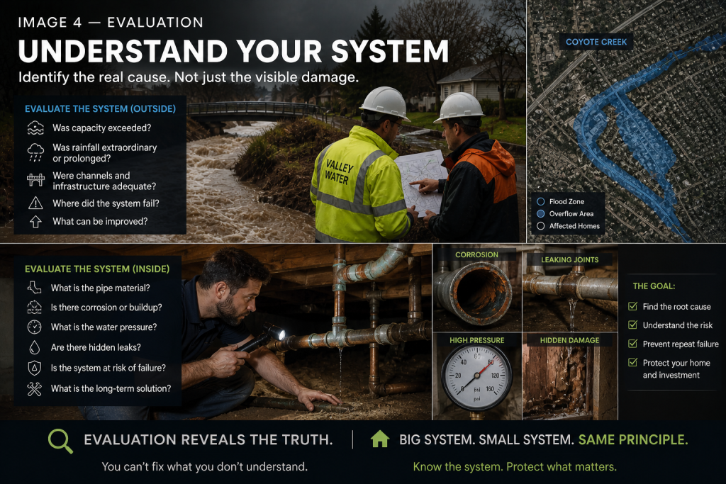 The 2017 Coyote Creek Flood: San Jose’s $100 Million Water Crisis santa clara county san jose coyote creek flood 2017 plumbing whole home repipe (2)