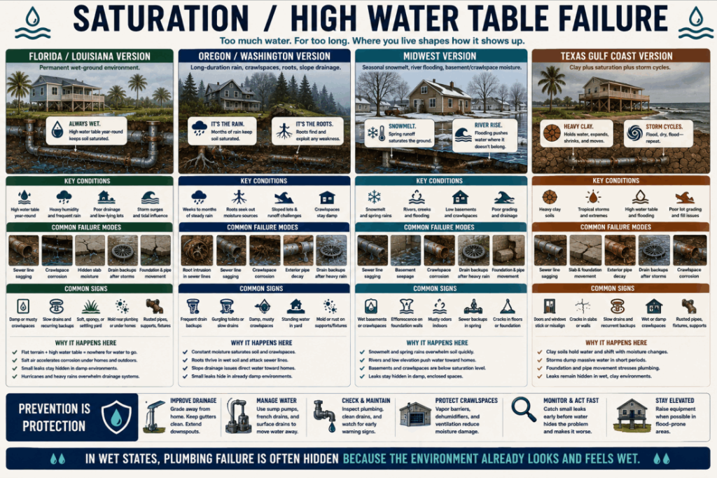 saturation high water table failure plumbing whole home repipe (1)