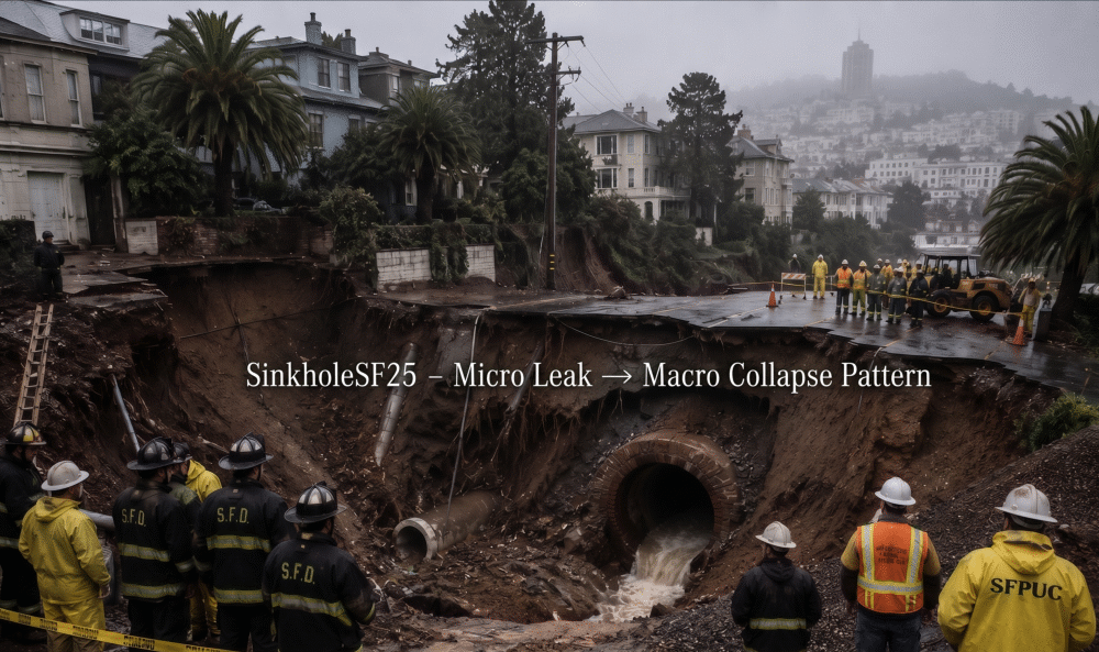 Sinkholesf25 - Micro Leak → Macro Collapse Pattern sinkholesf25 micro leak → macro collapse pattern sf bay area plumbing whole home repipe