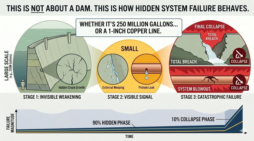 failure report baldwin hills dam collapse — los angeles, california (1963) plumbing whole home repipe 01
